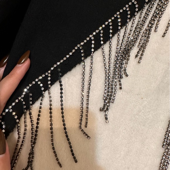 Seven sisters bedazzled jean jacket - Picture 6 of 6